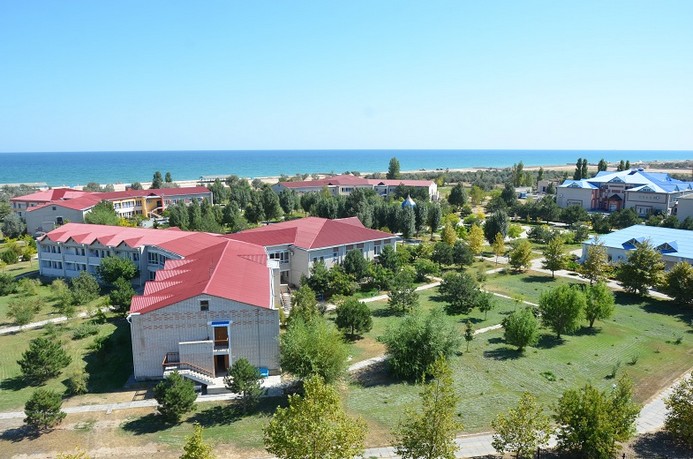 Азовское море Стрелковое база отдыха на берегу моря